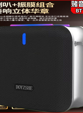 睹音之声BT12 11无线蓝牙音箱高音质家用K歌音响麦克风一体低音炮