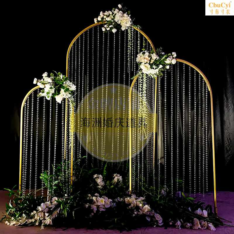 Wedding celebration prop Iron art Arched door travel permit Decoration Mountain and Flowing Water wedding arch Showcase Decorative curtainin the Festive supplies/Gift , Festive fabric supplies  category - from Buy2taobao.com to provide professional Taobao agent buy service