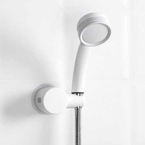 极简风浴室可旋转免打孔固定底座