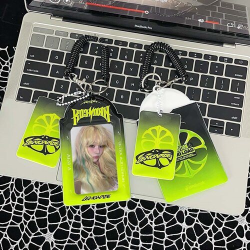 AESPA韩娱PVC3寸卡套展示挂件