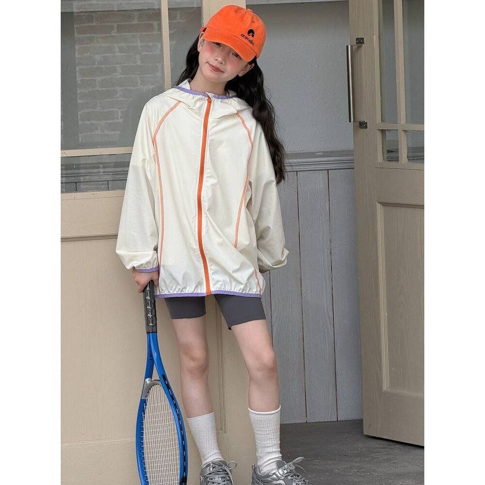 官方正品女童防晒衣夏装2026新款女孩大童户外皮肤衣儿童夏天紫外