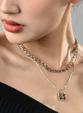 叛逆天使布艺项链女款