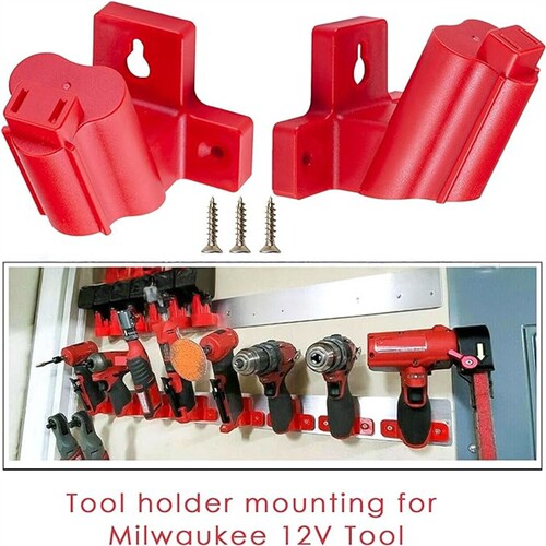 适用Milwaukee米沃奇M12 12V工具tool支架底座吊架手电钻扳手收纳
