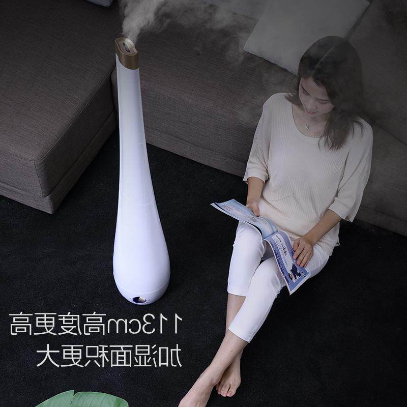 美的8L大容量落地式加湿器家用静音卧室孕妇办公室空气创意净化香