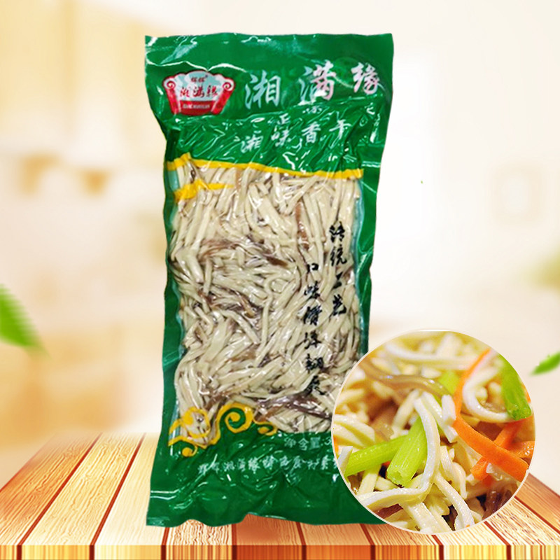 辉辉湘满缘香干丝350g家用酒店炒菜用湖南特产香干熟食半成品
