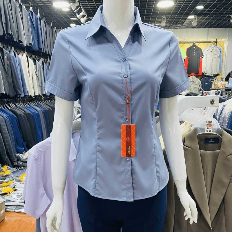 竹纤维免烫修身上班工作服职业装