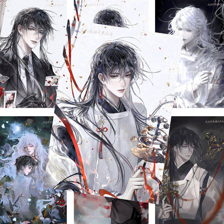 我在惊悚游戏里封神海报谢塔白柳周边二次元壁纸宿舍墙贴学生礼物,模玩/动漫/周边/娃圈三坑/桌游,动漫徽章/立牌,淘宝优惠券,粉丝福利购,淘宝优惠卷