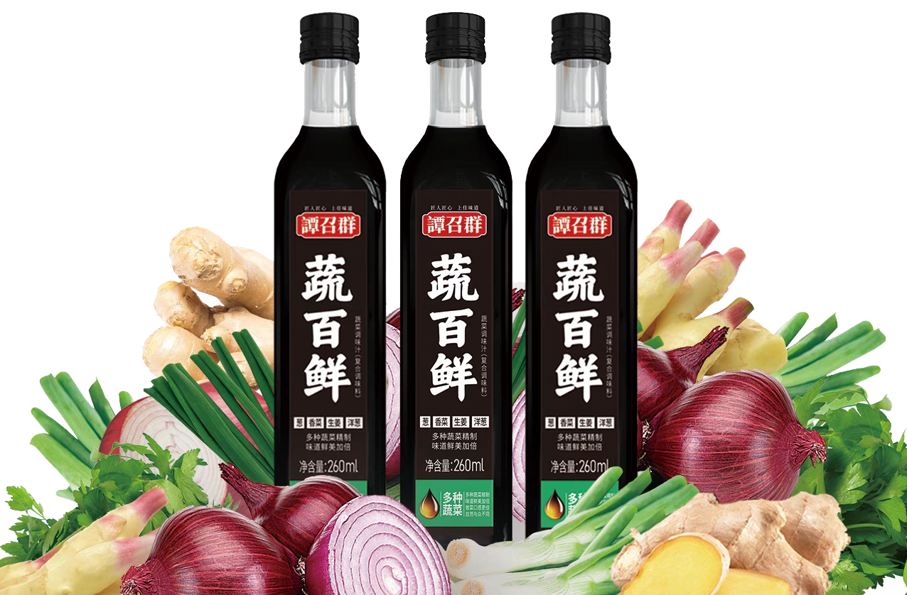 老谭味道蔬百鲜酱油白灼汁金标生抽炒菜凉菜小炒肉炒菜调味品