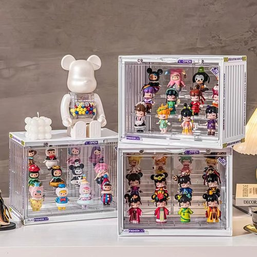 展示盒泡泡玛特收纳盒爆款必买