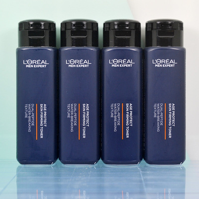 欧莱雅男士青春肌源紧致爽肤水50ml保湿补水清爽紧致淡纹支撑瓶