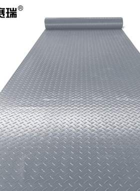 安赛瑞牛津防滑地垫0.9×15mPVC灰色23987