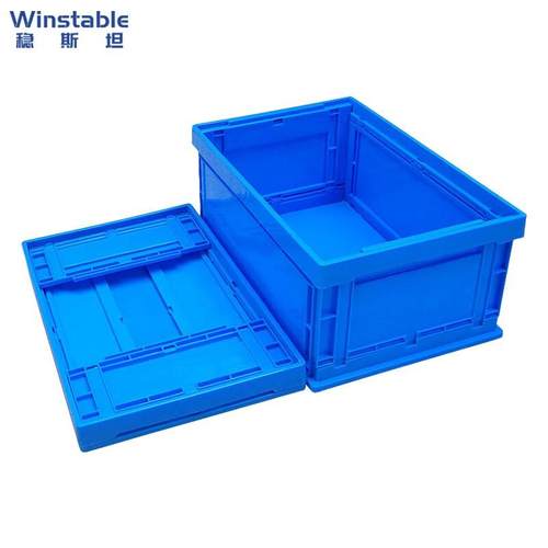 稳斯坦W5355便携折叠周转箱配送箩筐水果蔬菜长方形框零件盒2#541