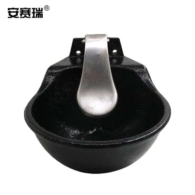 安赛瑞牛用饮水碗铸铁自动饮水器牛饮水设备牛马饲养饮水槽大号54