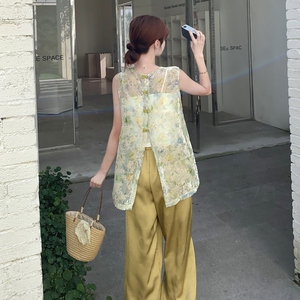 新款 风印花上衣裤子套装131-7320P165K238图片