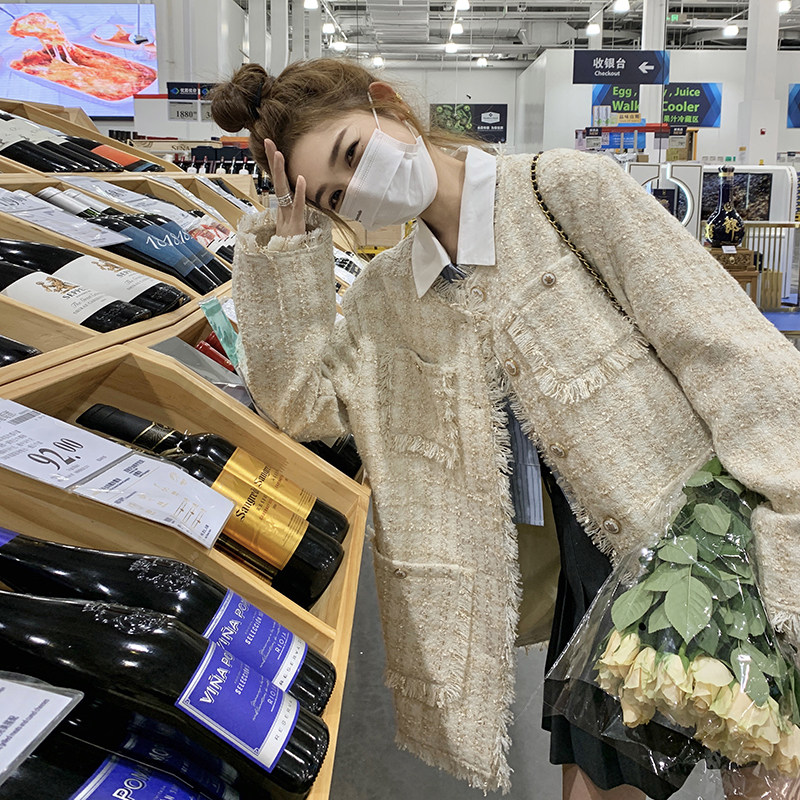 小香风外套女春秋2025新款精致高级感独特超好看上衣休闲名媛,女装短外套,浙宝131
