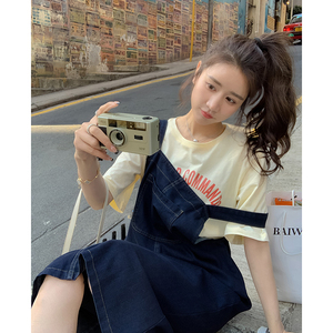 【现货】数据好！2023春季新品背带连衣裙131-9870p95K148T恤P35图片