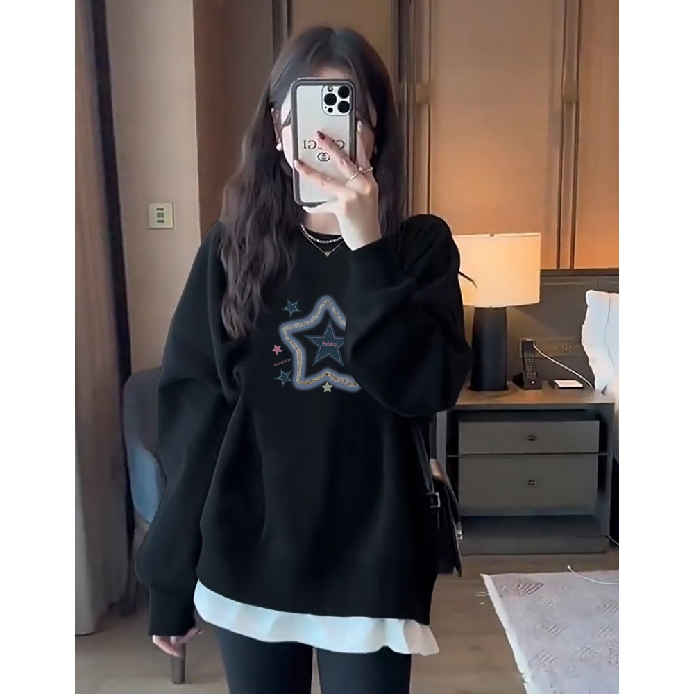 鲨鱼裤搭配的卫衣纯棉体