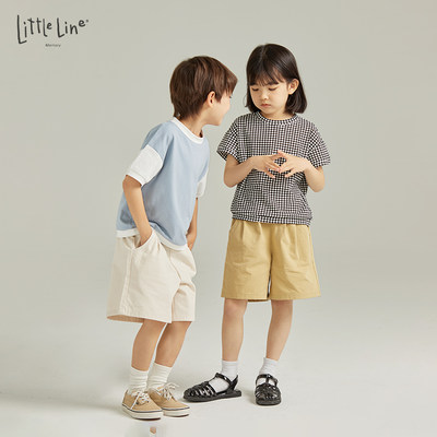 littleline圆领短袖上衣