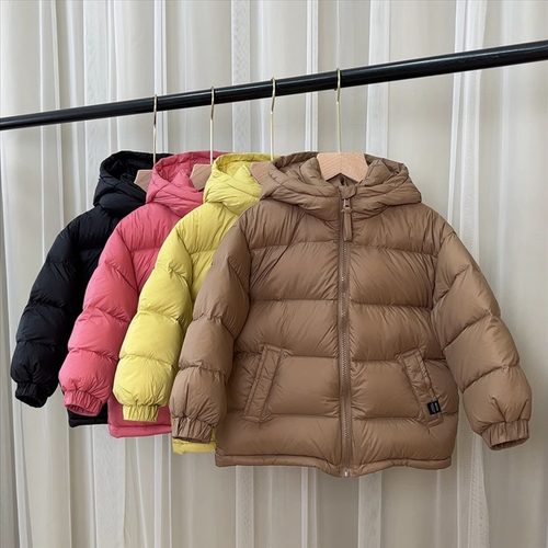 儿童羽绒服男女童加厚外套宝宝秋冬季衣服白鸭绒三防冬装外穿童装