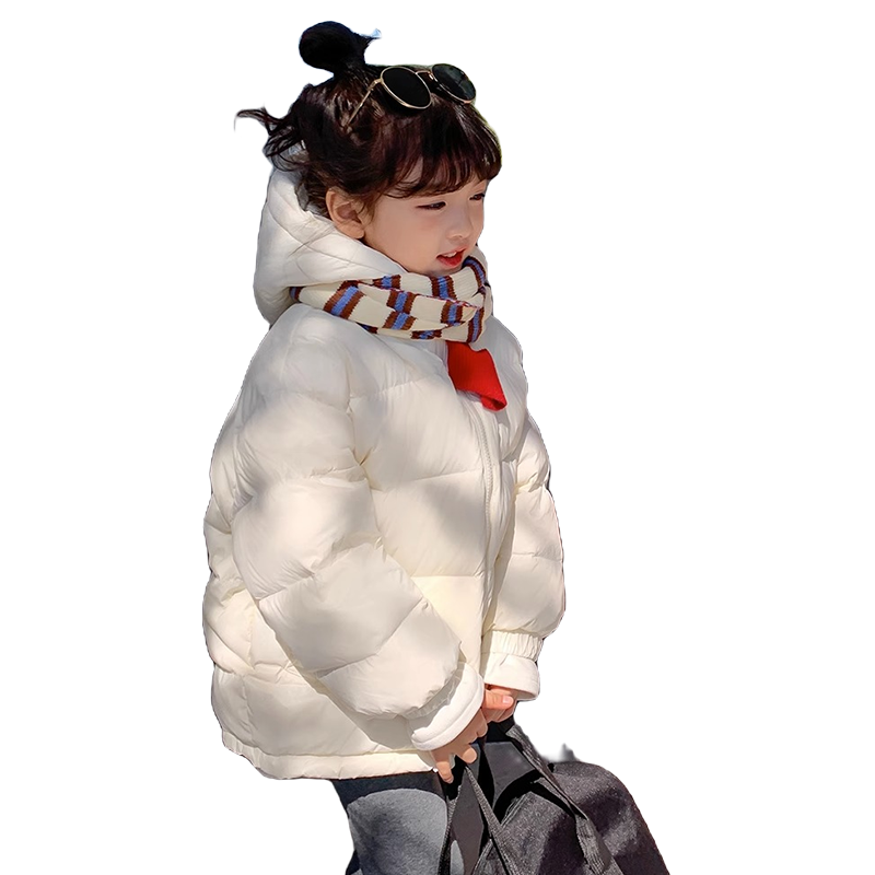 儿童羽绒服男女童加厚外套宝宝秋冬季衣服中大童三防冬装外穿童装
