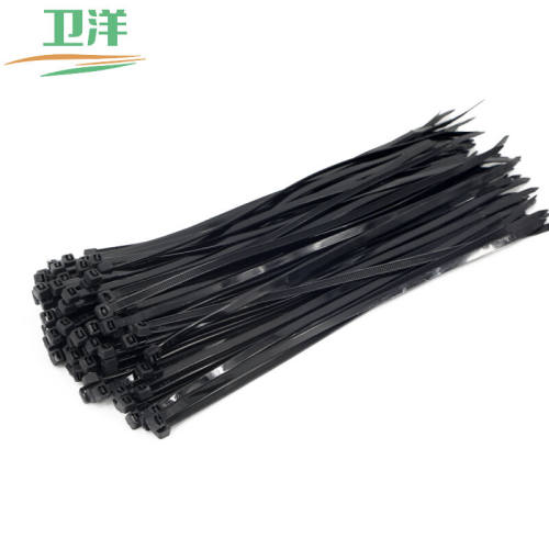 卫洋WYB-030自锁式尼龙扎带多功能理线带束线绑带捆扎带黑色3.6*2