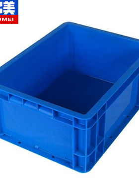奕多美EU箱汽配周转箱塑料收纳零件盒加厚物流箱蓝色400*300*175m