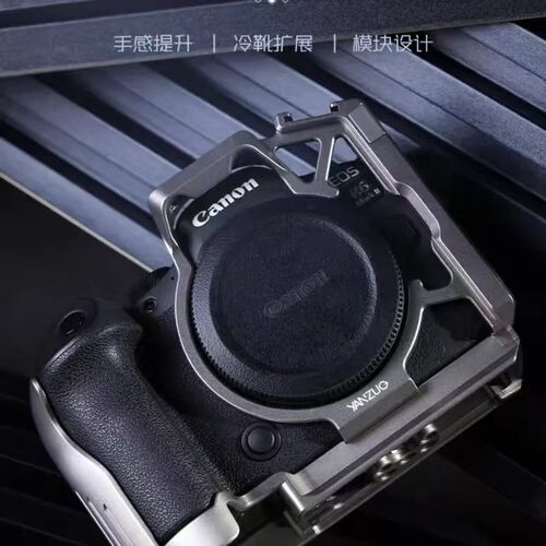 颜左 适用佳能R62相机兔笼r6 mark2金属拓展保护框相机快装板配件