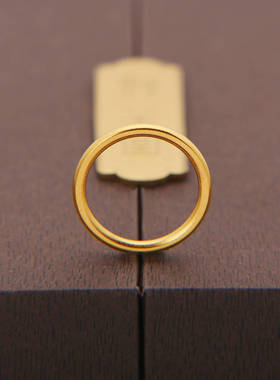 钛钢不褪色古法磨砂实心情侣对戒