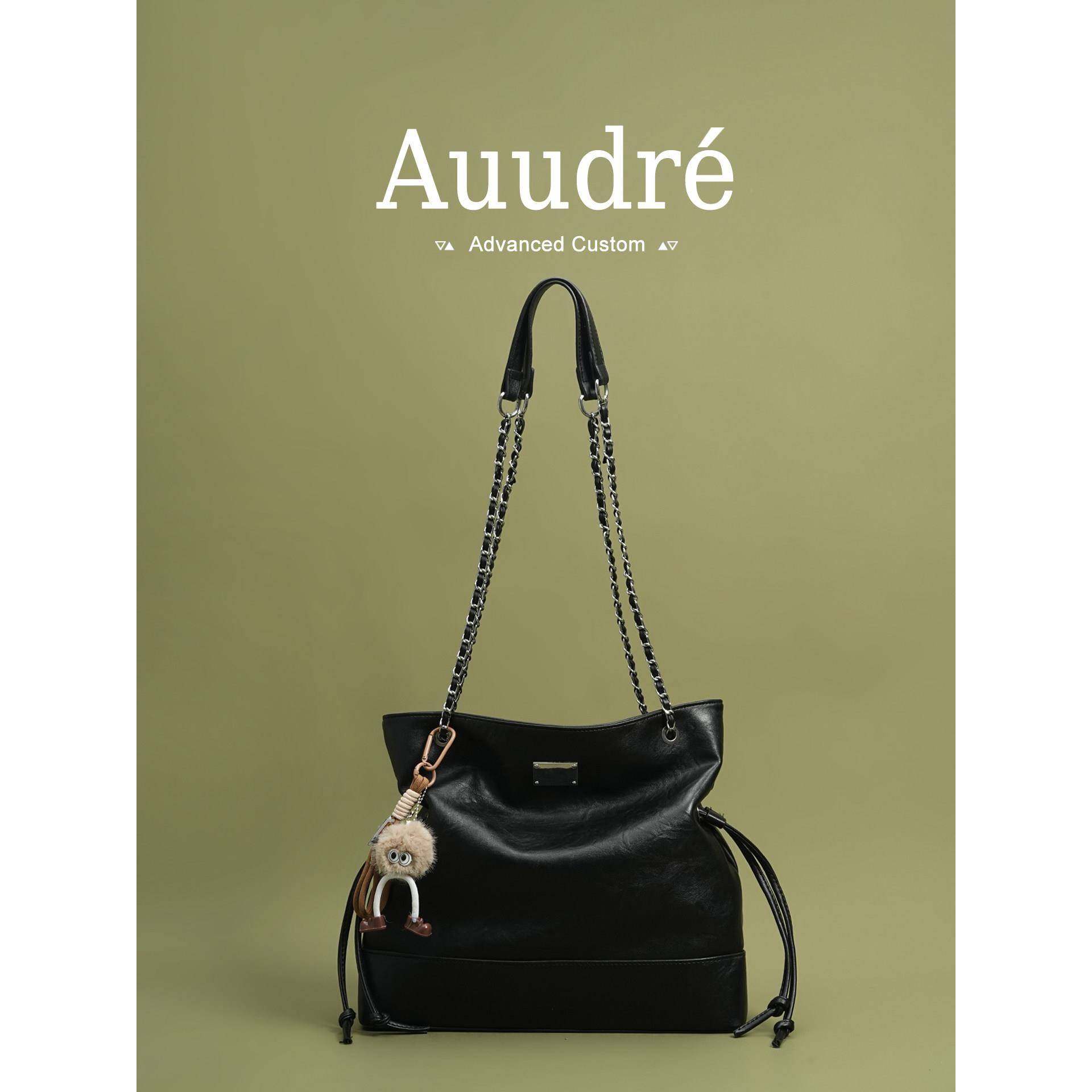 天锚国际高级质感覆古单肩腋下包包女式2026新款秋冬通勤斜挎水桶,箱包皮具/热销女包/男包,腋下包,淘宝优惠券,粉丝福利购,淘宝优惠卷