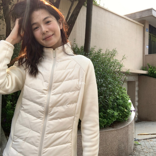 Hers-早冬上新大爆款返场正肩掐腰蒙口保暖羽绒服外套62067
