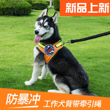 狗狗背心式拉布拉多马犬胸背带1