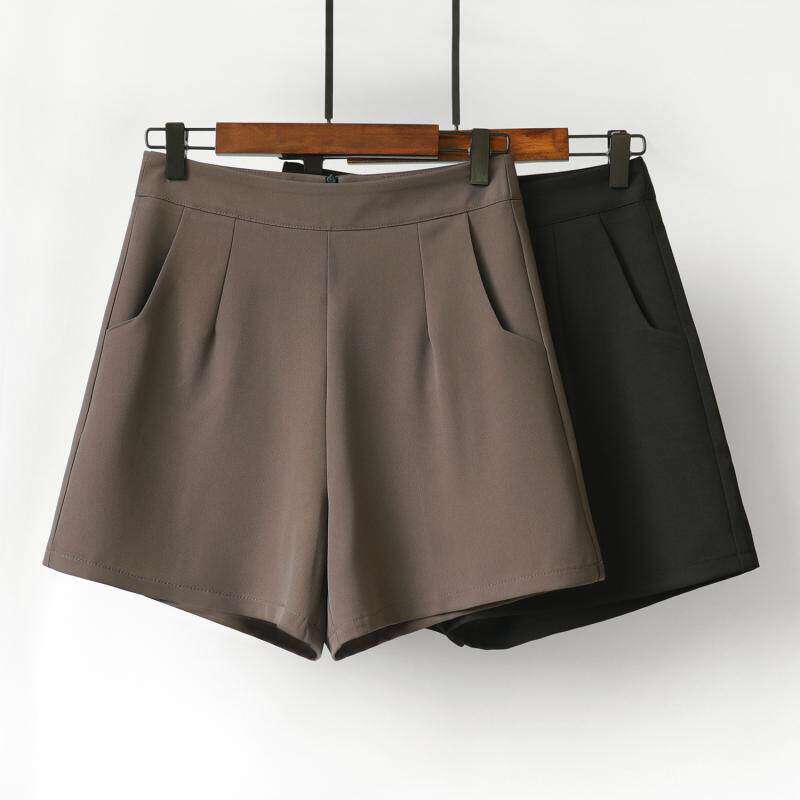 西装阔腿短裤女士2025summer women fashion wide leg hot shorts
