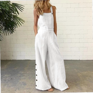 Plus Overalls Size Playsuits Outfits Jumpsuit Casual Summer