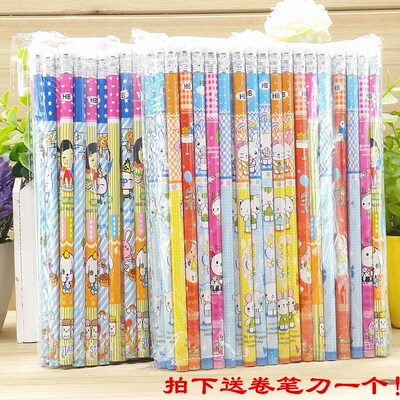 Children's non toxic pencils, a general pencil, a package