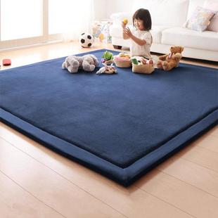 living room floor Rug mat tatami carpet 纯色榻榻米地垫 home