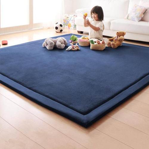 Rug home tatami living room floor carpet mat 纯色榻榻米地垫