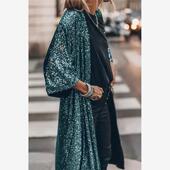 casual 休闲派对亮片开衫 coat Fashion woman 时尚 外套女装