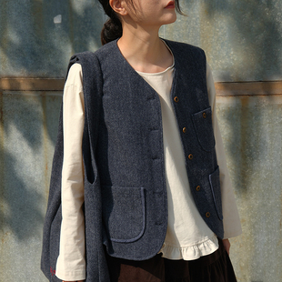 inLESS｜Sejour 牛仔羊毛马甲 Vol.05
