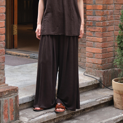 inLESS | Labo.art PANTA BUBI - LIETO 亚麻长裤