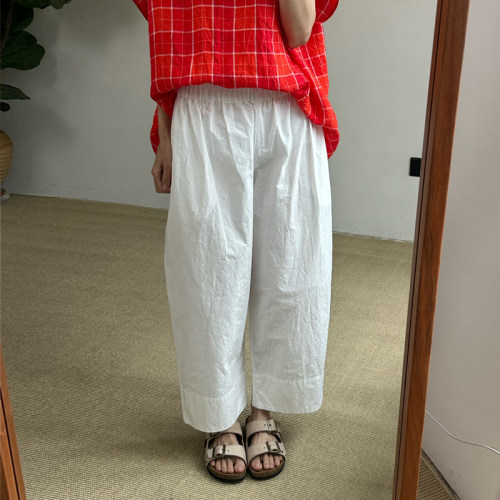 inLESS丨Apuntob P1733/TS940 棉府绸长裤