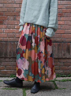 inLESS丨NITTO PINTA SKIRT 真丝半身裙女