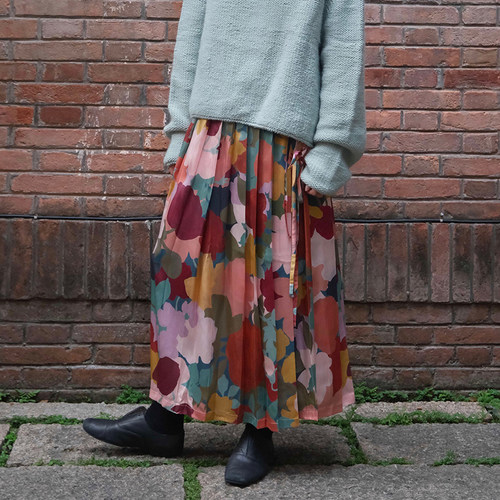 【SALE】NITTO PINTA SKIRT 真丝半身裙女