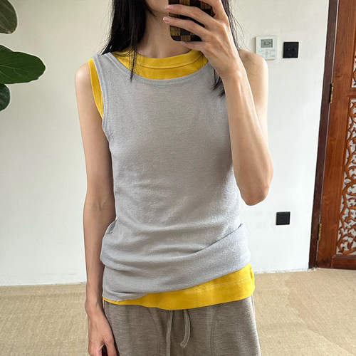 inLESS丨BY BASICS 2001 top 羊毛背心