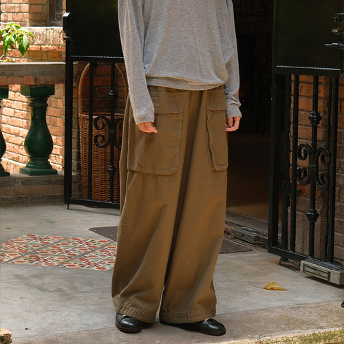inLESS | PAS DE CALAIS 13-60-8767 纯棉工装裤