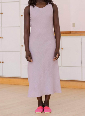 inLESS丨Baserange LARVA DRESS 亚麻连衣裙