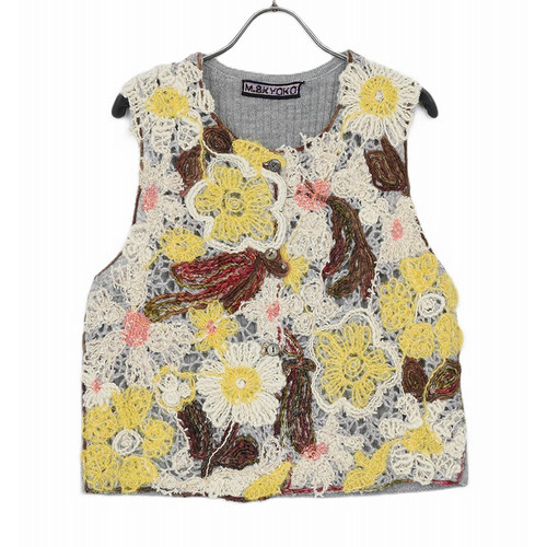 inLESS丨M.&KYOKO Knitted Vest 羊毛混纺针织背心马夹