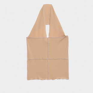 TOP inLESS HALTER CINDER 有机棉背心 Baserange