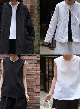 SCHA【7折合集】1896 单扣宽松花朵衬衫外套女 不退不换