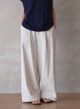 inLESS｜Sejour Vol.08  棉麻牛仔阔腿裤