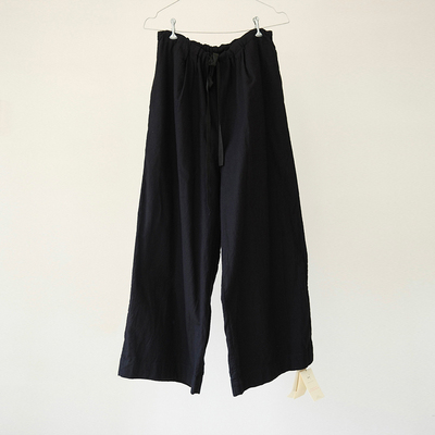 inLESS丨SCHA 1939 Deep Pockets Wide Leg Pants 棉质长裤休闲裤
